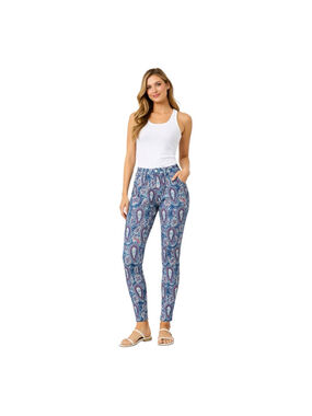 NYDJ for Chico’s Paisley Skinny Jeans Size 10 Lift Tuck Full Length Stretch